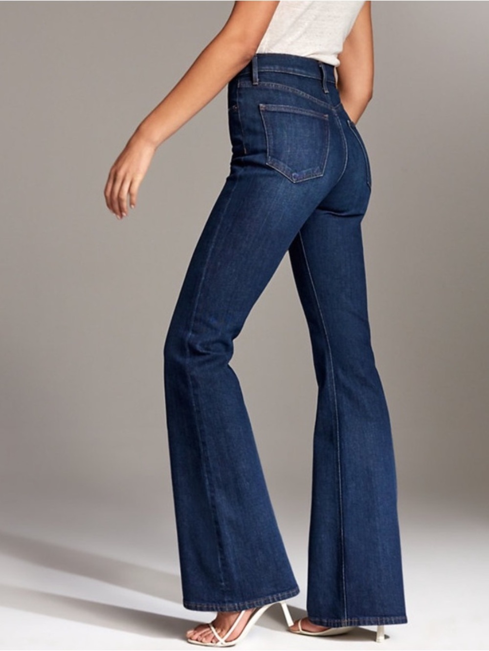 Denim Forum The Marianne High Rise Flare NWT Size 31 - Picture 2 of 10